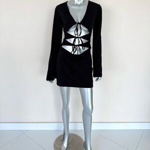 Zara women black dress size M